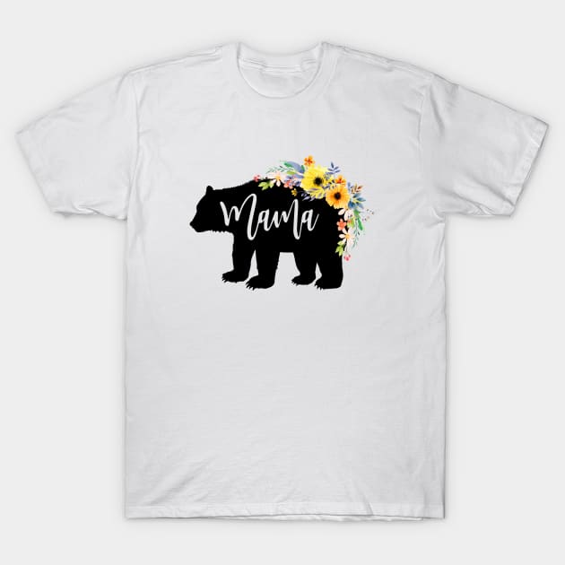 Mama Bear Mama Bear New Mom Gifts For Mom Mama Bear Tunic Mama Bear Tee Momma Bear Mamma Bear Mom Mama T-Shirt by hathanh2